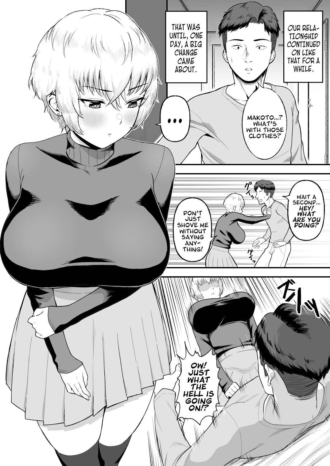 Hentai Manga Comic-I Found Out My Pretty Boy Friend Was Actually A Chick With Huge Tits!-Read-32